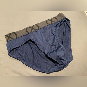 2xist Blue and Black Briefs Classic Underwear